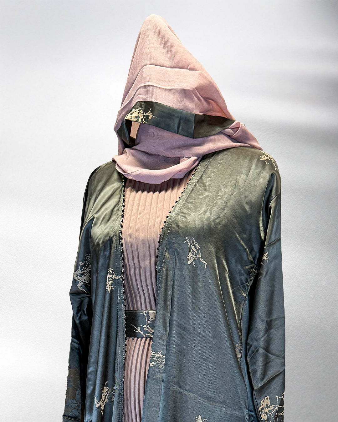 Zahra Sea Green Abaya