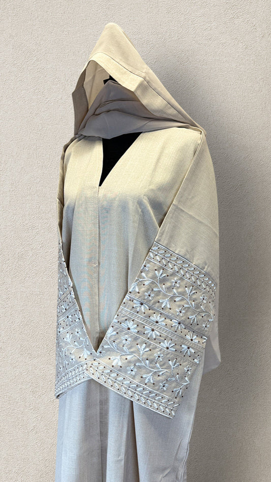 Noor Heritage Abaya – Beige