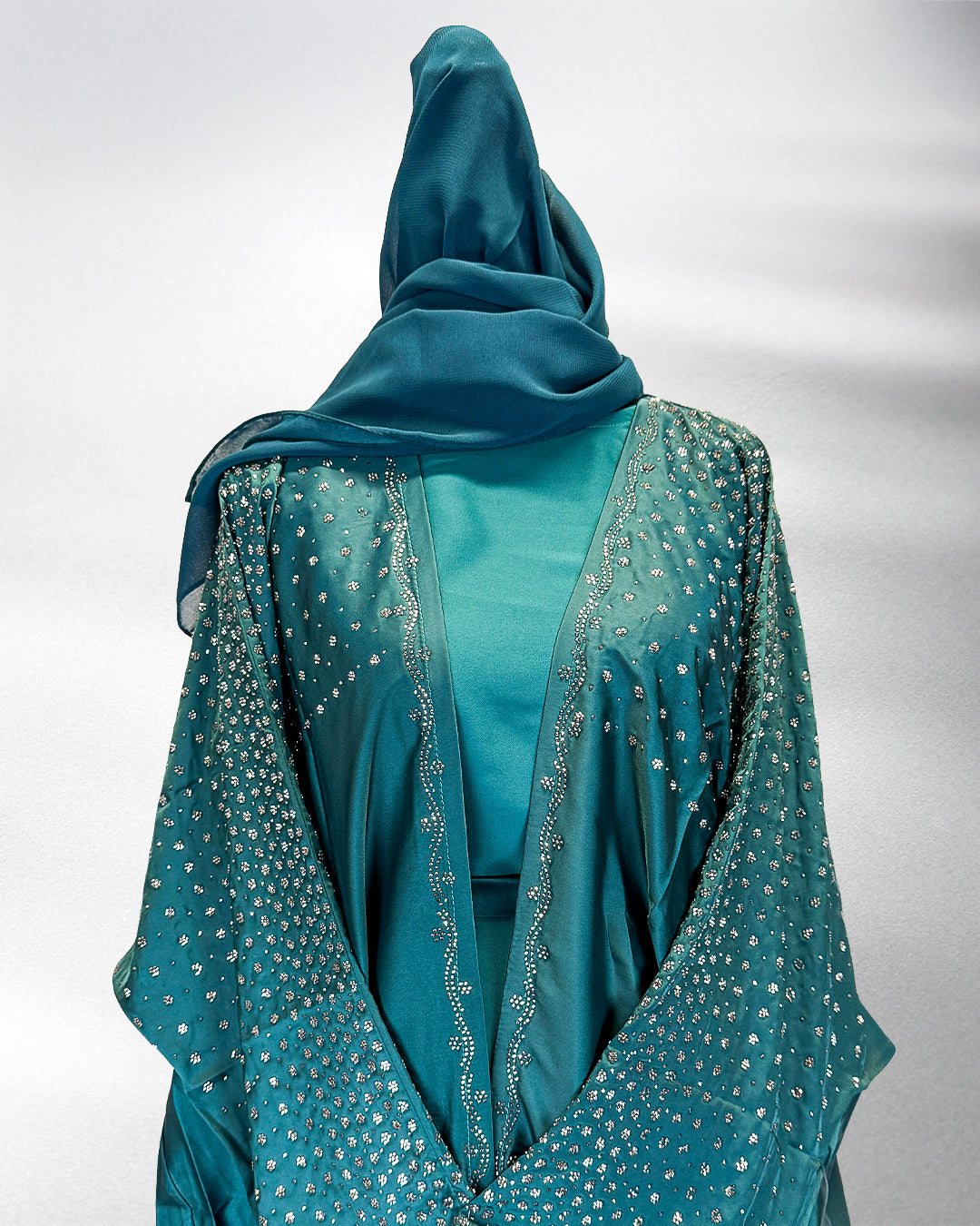 Emerald Dusk Abaya