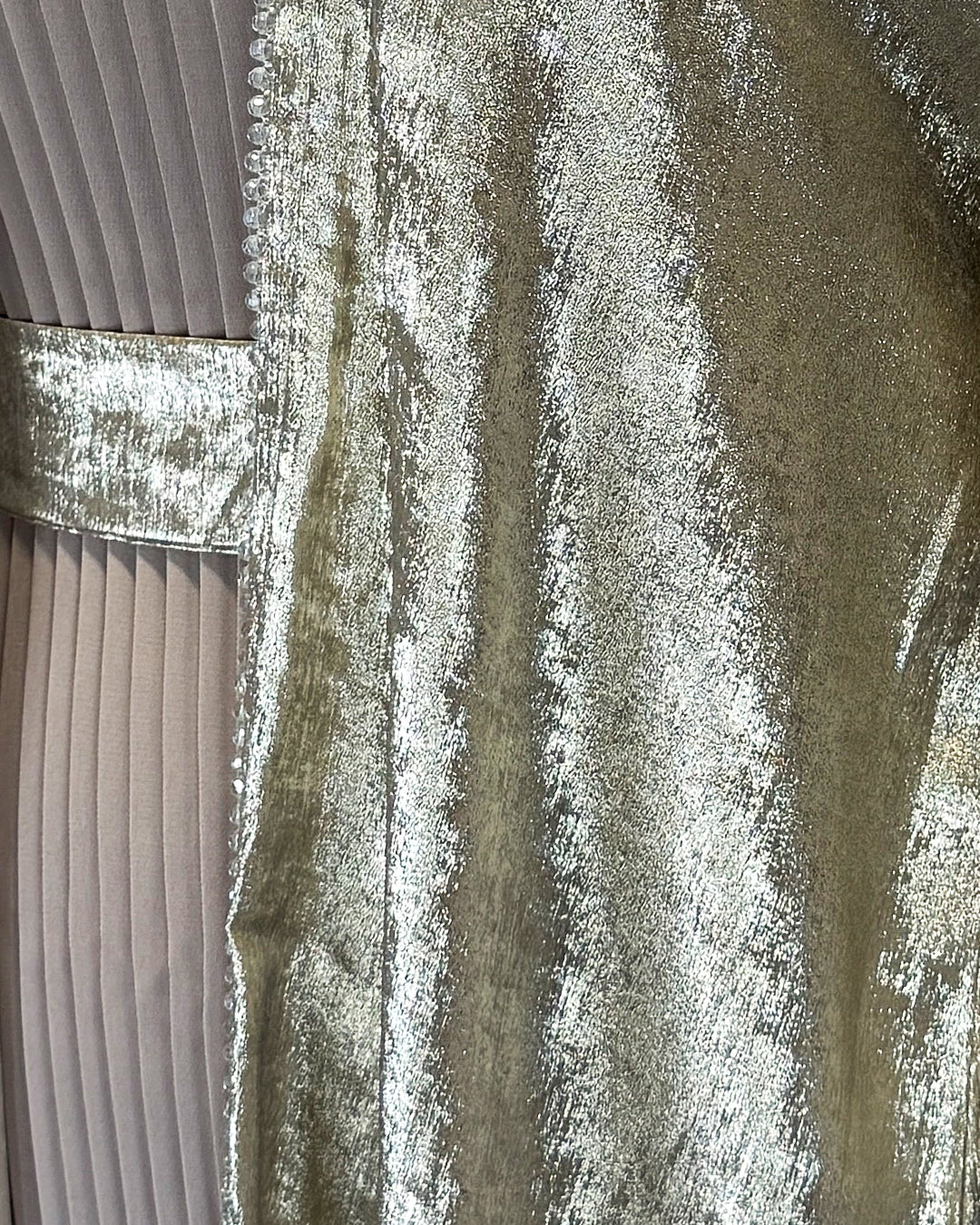 Golden Aura Abaya Set