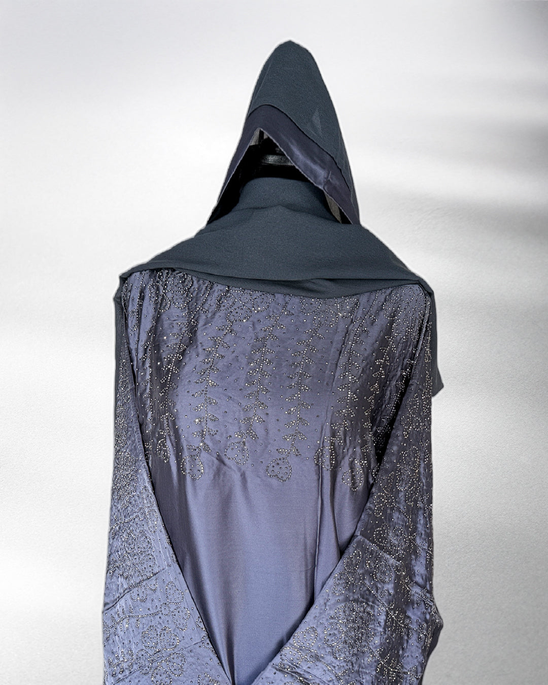 Lavender Breeze Butterfly Abaya