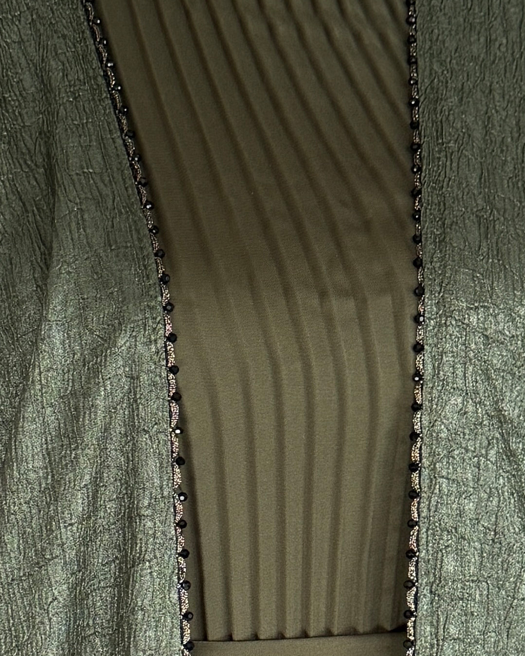 Aaliya Luxe Abaya – Green
