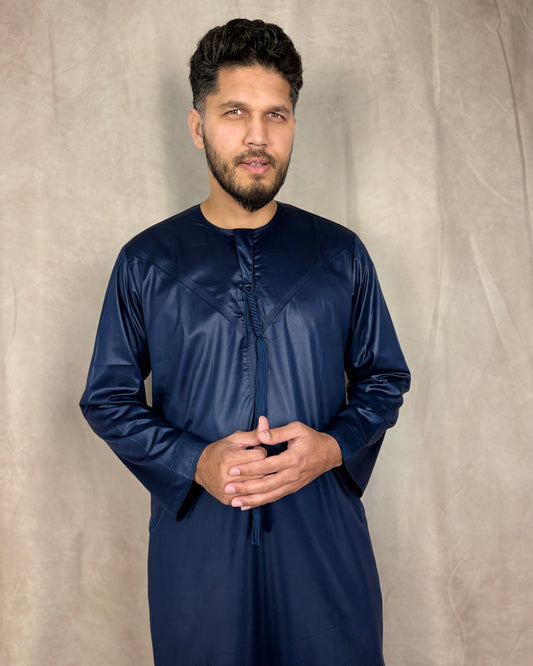 Emaar Thobe – Royal Blue with Tassel