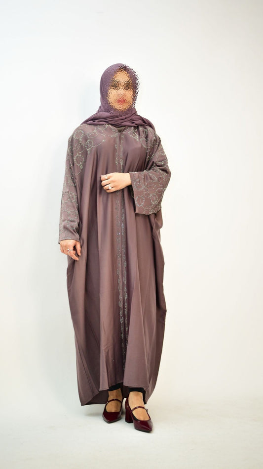Furasha Round Stone Abaya